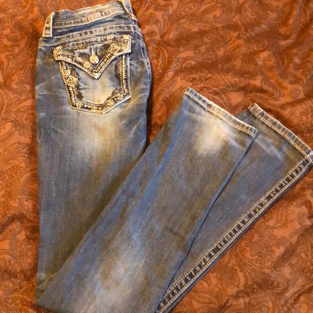 Miss Me Straight Leg Jean Size 27